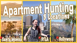 Los Angeles Apartment Hunting in 3 popular neighborhoods! Hollywood -DTLA - Santa Monica