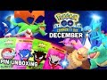 ALL 2019 COMMUNITY DAY IN DECEMBER? POKEMON GO UNBOXING GOOZEEPINS