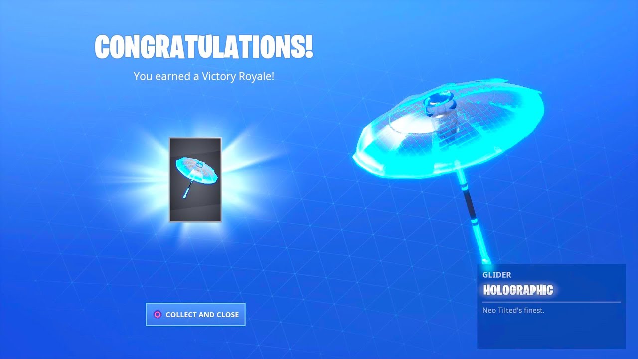 FORTNITE NEW FREE SEASON 9 GLIDER! FORTNITE SEASON 9 HOLOGRAPHIC GLIDER! NEW SEASON 9 VICTORY GLIDER