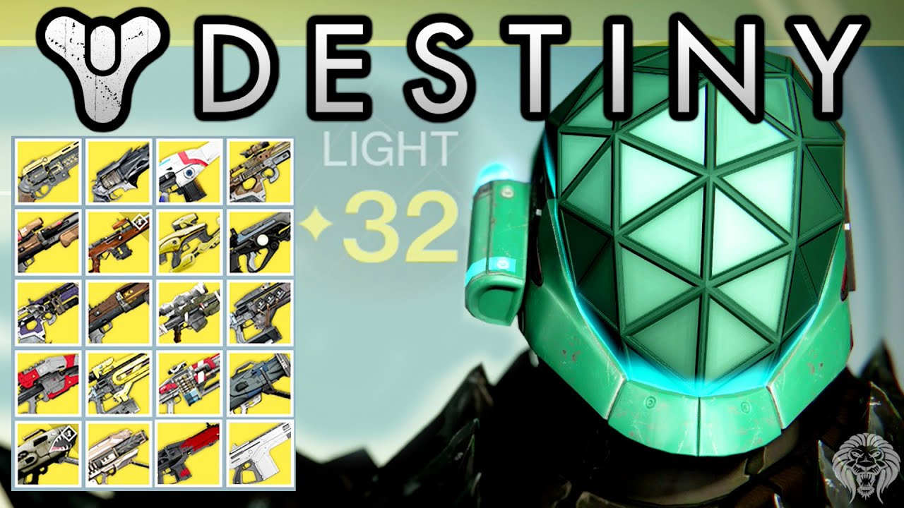 Destiny: My Level 32 Titan! Exotic & Legendary Loot Showcase - Exotics, Armor Weapons & More destiny exotics ranked
