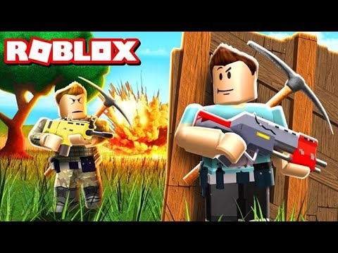 Fortnite In Roblox Youtube - playing fortnite in roblox roblox battle royal