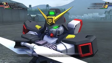 SD Gundam G-Generation Cross Rays - Shadow Gundam All Animations