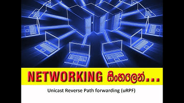 Cisco Networks UNICAST REVERSE PATH FORWARDING (uRPF)
