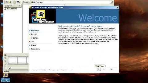 Windows ME Movie Maker Tour Music