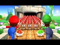 Mario Party 9 Minigames - Mario Vs Luigi Vs Yoshi Vs Wario (Master Difficulty)