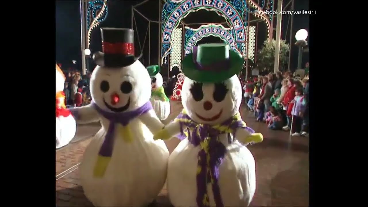 Disneyland Paris, la Parade de Noel 1993