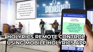 (Tagalog) How to Use Holyrics App as a Remote Control 📱🎶 | JMusic Coverage screenshot 3