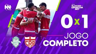 DIMENSÃO SAÚDE 0 X 1 CRB - 11/02/26 | COPA ALAGOAS 2026 | #LIVE