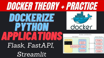 Docker Theory + Practice: Dockerize Python Apps: Flask, FastAPI, and Streamlit | Docker Basics