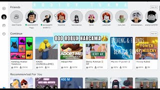 800 Robux Aldım/roblox/robux harcama