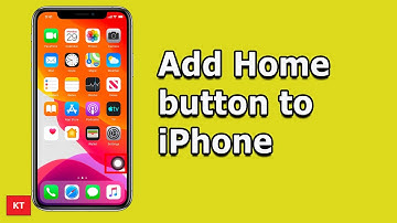 How to add home button on iPhone X and above model | Functional button with only home option