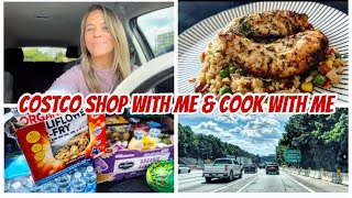 COSTCO SHOP WITH ME \& COOK WITH ME | QUICK HEALTHY LOW CARB DISH
