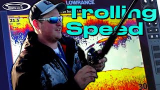 Trolling Speed Matters for Walleye