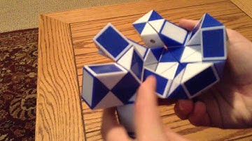 How to make the Turtle with 72 piece Rubix twist