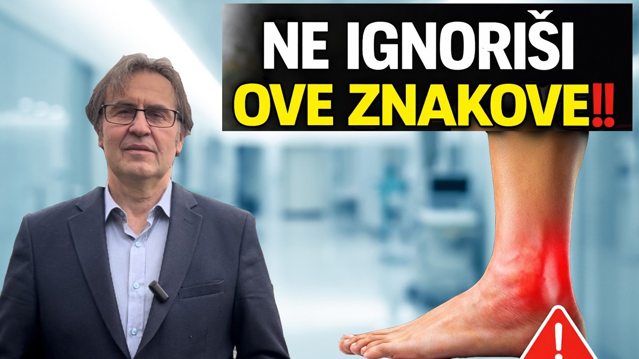 STOPALA OTKRIVAJU HITNA STANJA! 10 ZNAKOVA NA NOGAMA KOJE NE SMIJETE POTISNUTI! Dr MIhajlović