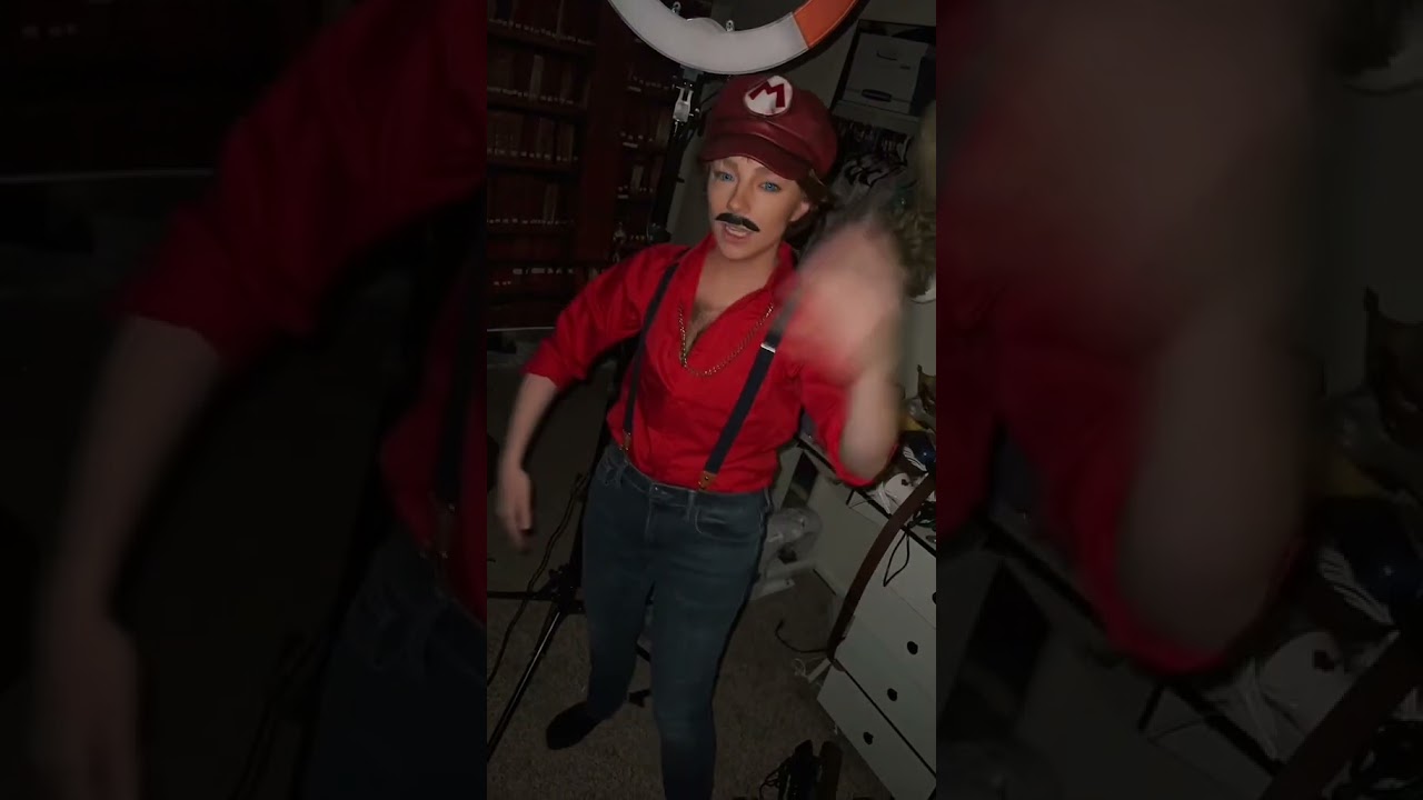 were here to save pech #mario (collab w @visguard24 )