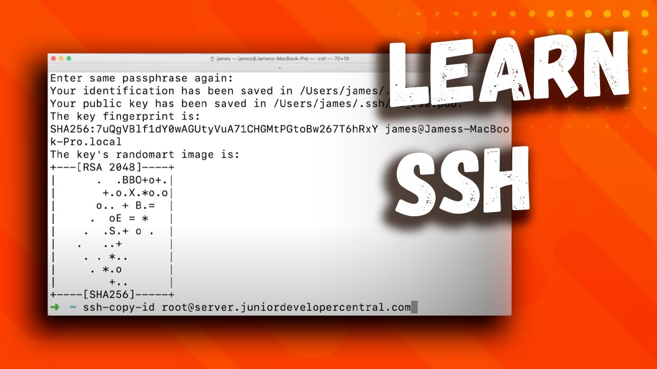 คำสั่ง ssh  2022 New  Learn SSH In 6 Minutes - Beginners Guide to SSH Tutorial