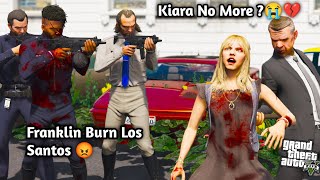 GTA 5: Mafia Beat Kiara With Hammer😭💔 Shinchan Left 😔Franklin Gangster Mod For Wife 😡🤬PS Gamester screenshot 4
