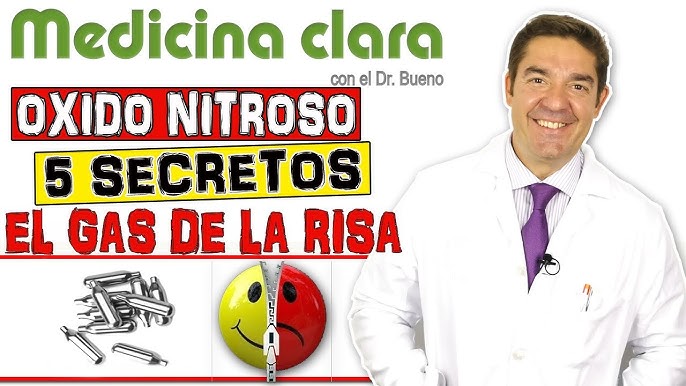 ÓXIDO NITROSO o GAS de la RISA - ¿DROGA o ANESTÉSICO? - Whipper 