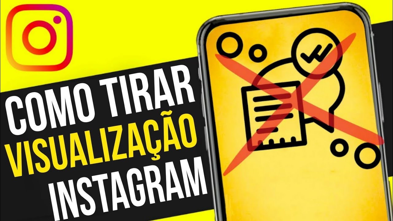 COMO TIRAR VISUALIZAÇÃO DO INSTAGRAM - YouTube