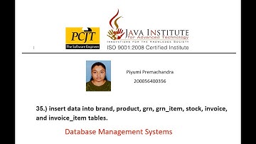 creating an Inventory Control software.