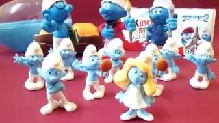 3 Tane Kinder Surprise ve 1 Tane Mega Sürpriz Yumurta Şirinler 2 Filmi Figürlü Süpriz Yumurtalar