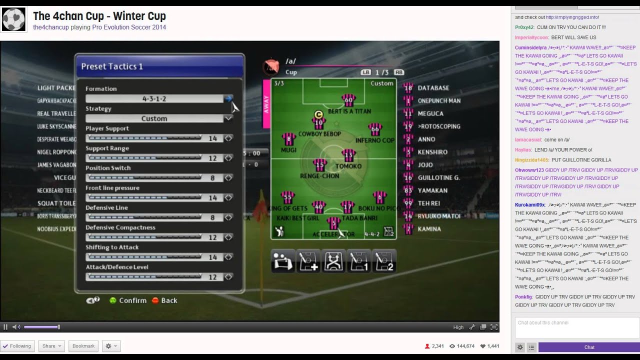 2014 4chan Winter Cup Finals: /trv/ vs /a/