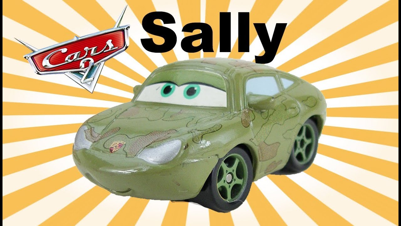Disney Cars 2 Sally Mini Adventures Sarge's Boot Camp Sally