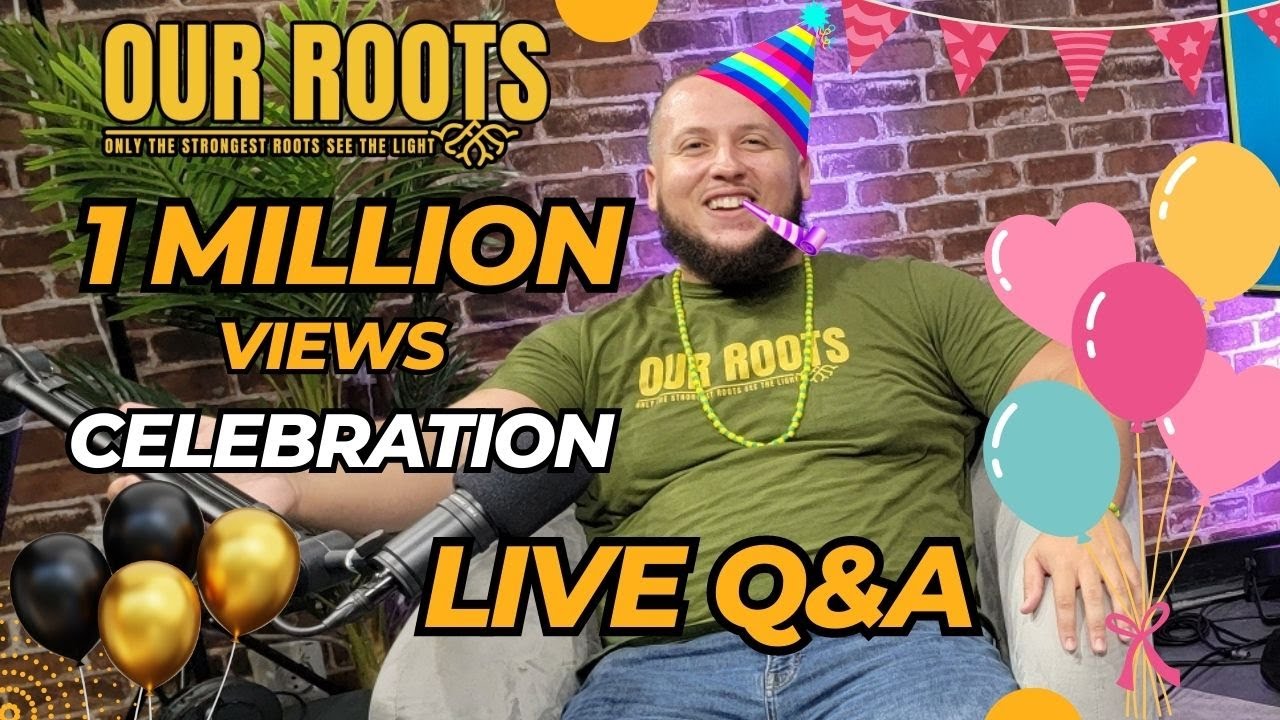 1 Million Views Celebration! Live Q & A. All are Welcome! Our Roots Podcast I Joseph Baba Ifa !