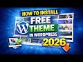 How to Install Free Theme in WordPress | Free WordPress Website | WordPress Tutorial for Beginners