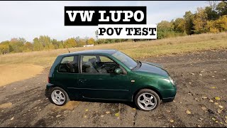 1999 VW Lupo 1.4i 16v 75HP Loud exhaust | POV Test Drive | 0-100 Acceleration | review
