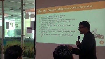 Scrum Bangalore 15 - Scaling Agile In Offshoring - Abhishek Johri