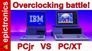 Overclocking IBM PCjr, 5150 PC, 5160 XT, 5155 Portable. Introducing the Skinny Sprint! + PCjr repair