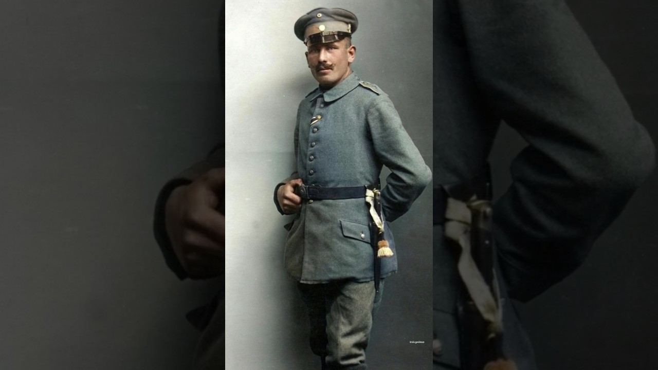 German WW1 Soldiers / HD Colorized Photographs
