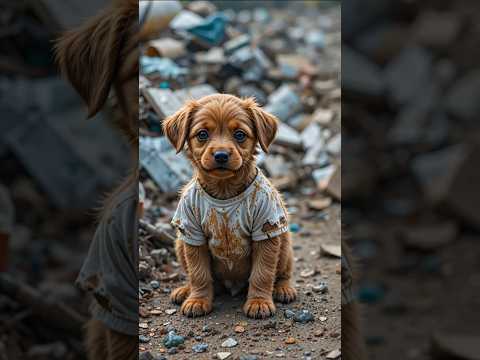 Poor puppy had