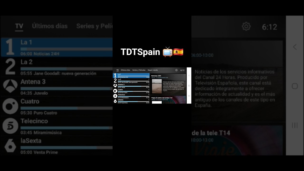 VER TV ONLINE - app: TDTSpain