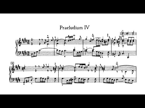 J.S. Bach - Prelude and Fugue in C sharp minor, BWV 873 WTC Book 2