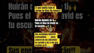 Huirán y no te vencerán🙌#fe #esperanza #poder #dios #power #powerful #powerlifting #jesus #fe #pray