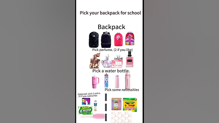 Pack your backpack for school!! #preppy #school #liah._.preppy @pinkpalmpuff