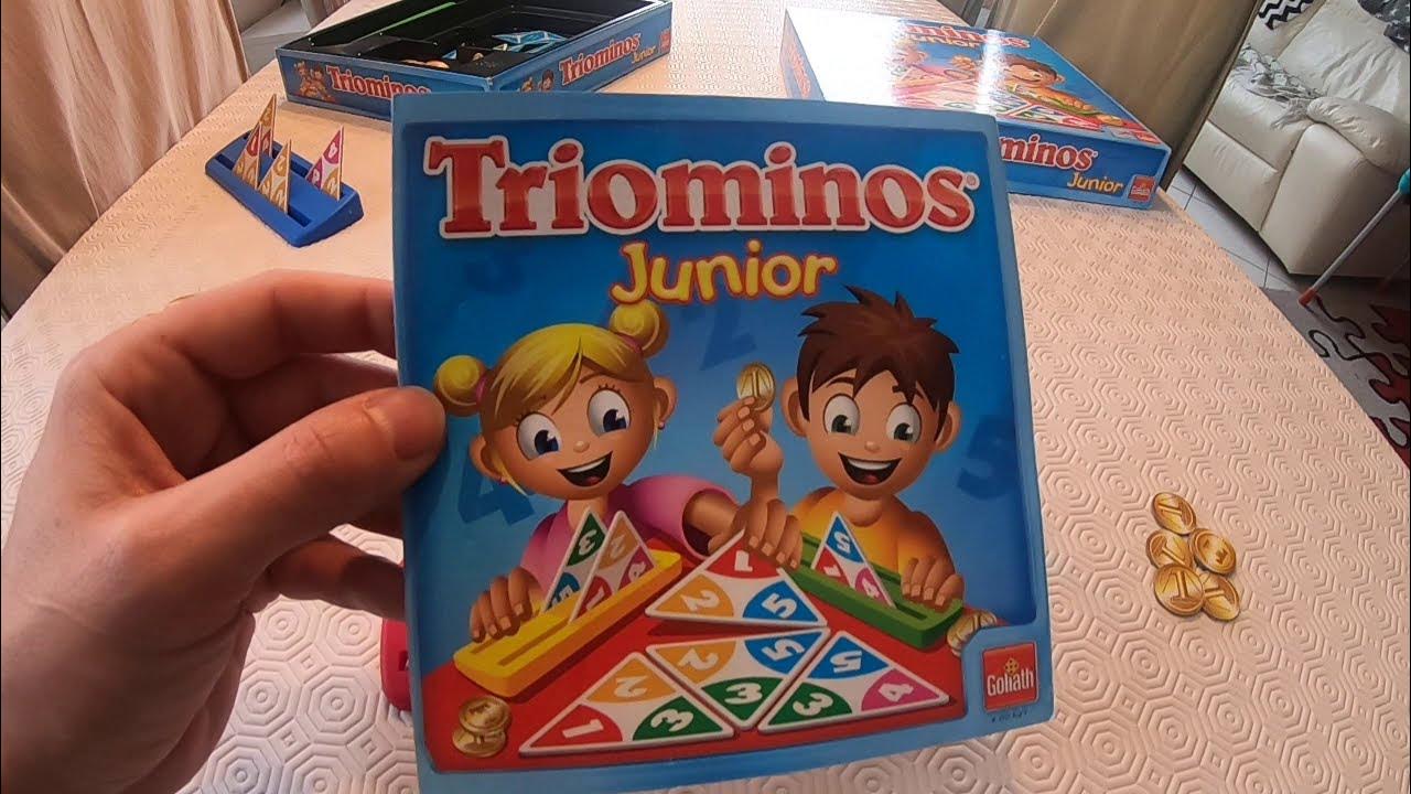 TRIOMINOS Junior - Comment jouer une partie avec règle du jeu en