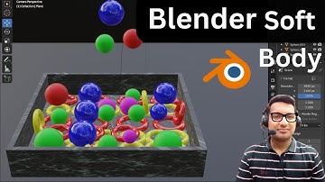 Blender Soft Body Physics Simulation | Blender 3d