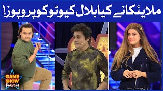 Malaika Proposed Bilal Cutoo | Pakistani TikTokers | Game Show Pakistani |  Sahir Lodhi Show