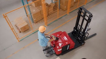 Sinolift CPD10/15W electric stand-on counterweight stacker