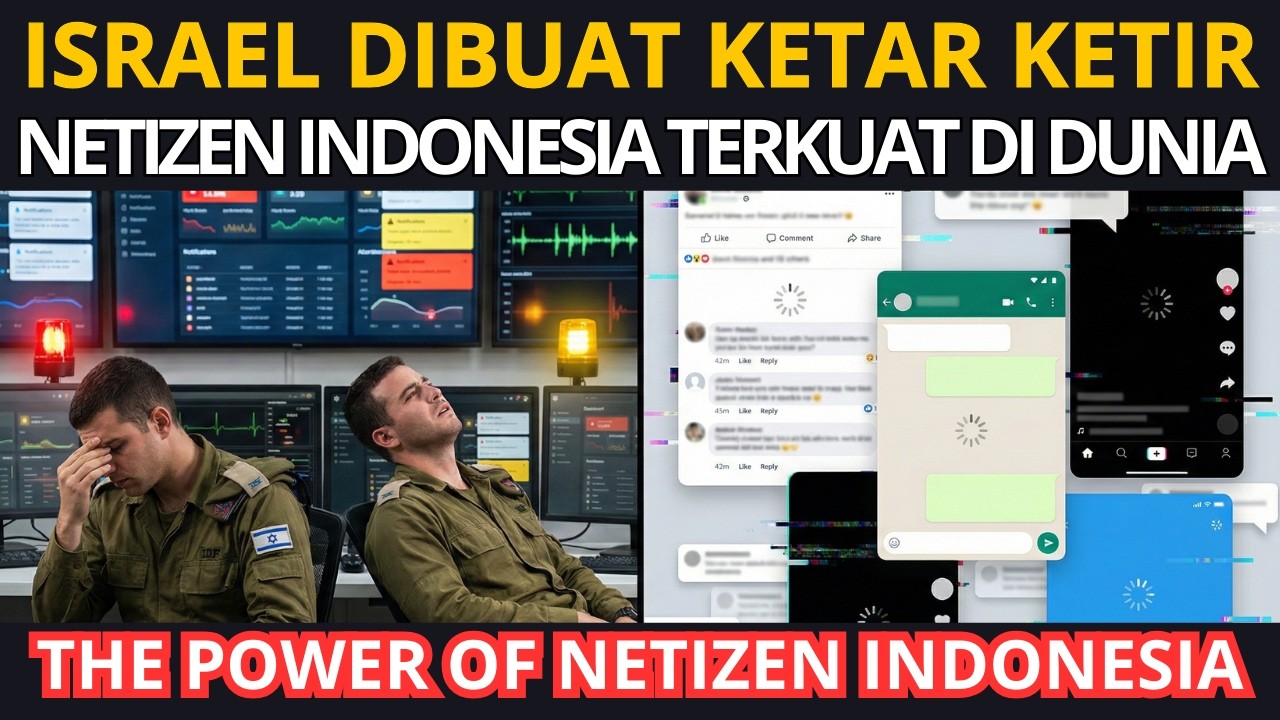 Israel Gemetar: Netizen Indonesia Bikin Dunia Panik