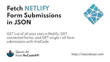 Fetch NETLIFY Forms submissions in JSON