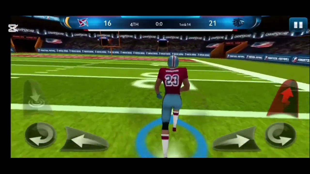 Touchdown Min Last minute touchdown🏈🏈🏈🏈 - YouTube