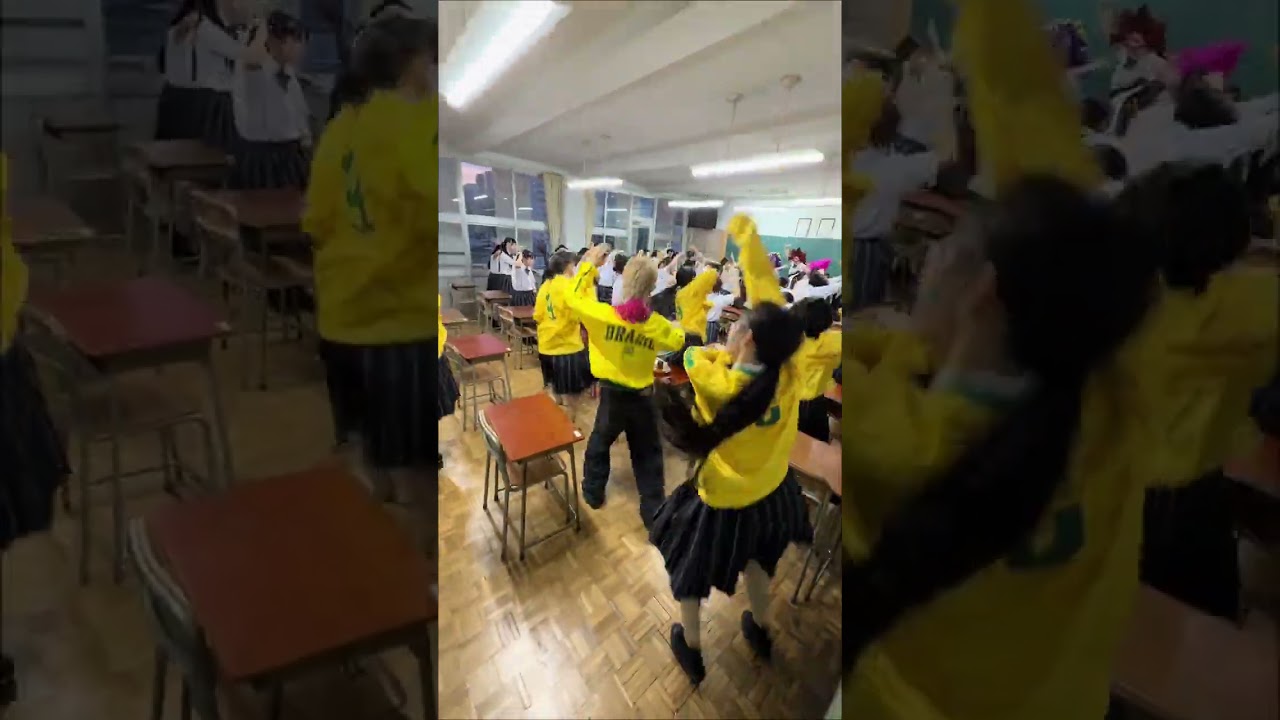 Japoneses agradecendo o Brasil