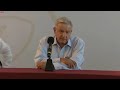 Andrés Manuel López Obrador Conferencia de prensa sobre atención a Tabas...