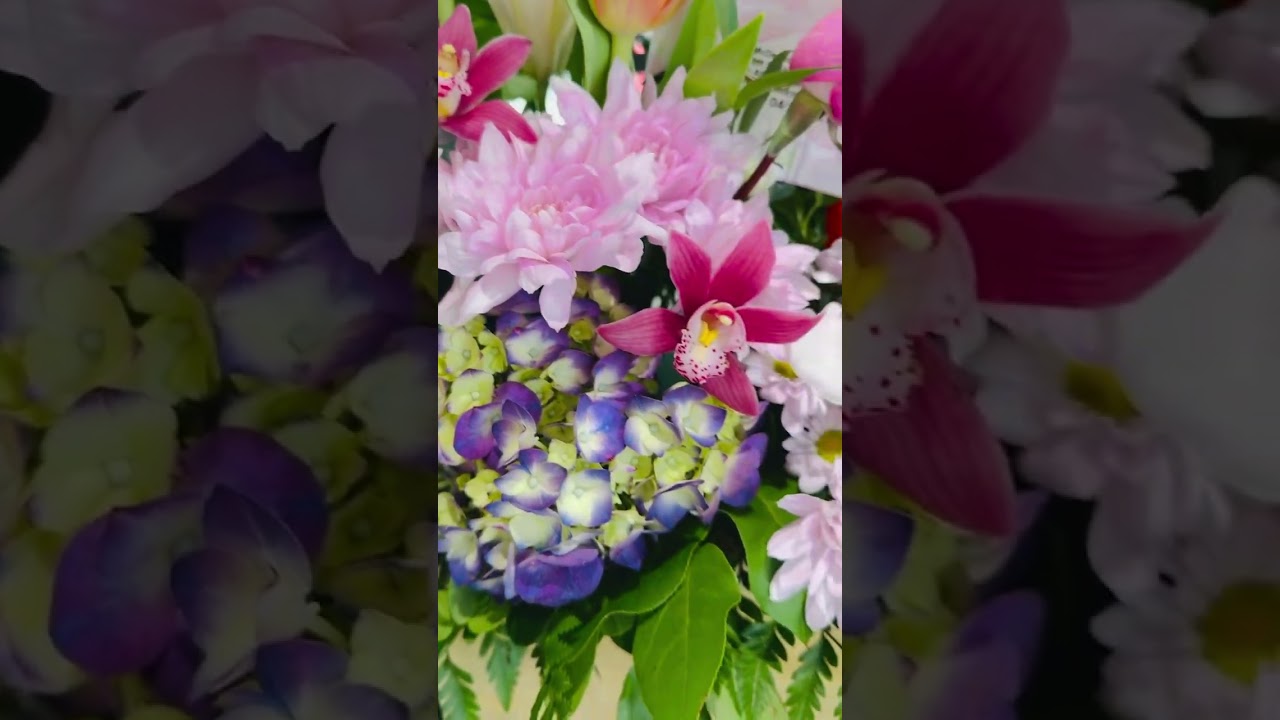 Beautiful tropical arrangement from Finesse Flowers - Flower Shop in Calgary www.finesse flowers.ca