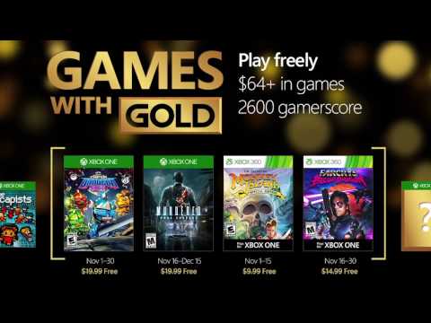 Video: Xbox Games Dengan Judul Gold November Bernama